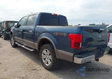 2019 Ford F-150 Lariat z USA, uszkodzony, nr VIN 1FTEW1E53KFA54620